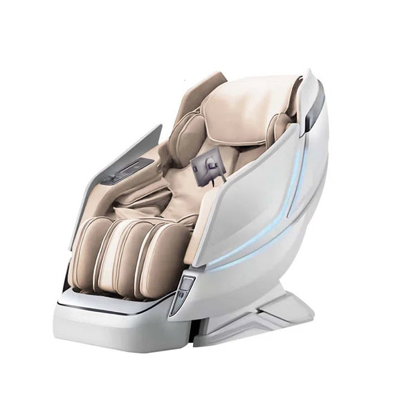 [Sold Out] [Pre-Order 9-30-2024] Dios Massage Chair <font color=red>8D</font> Dual Core Air Tech Touch Roller SL-track:Dios-1288 White/Beige