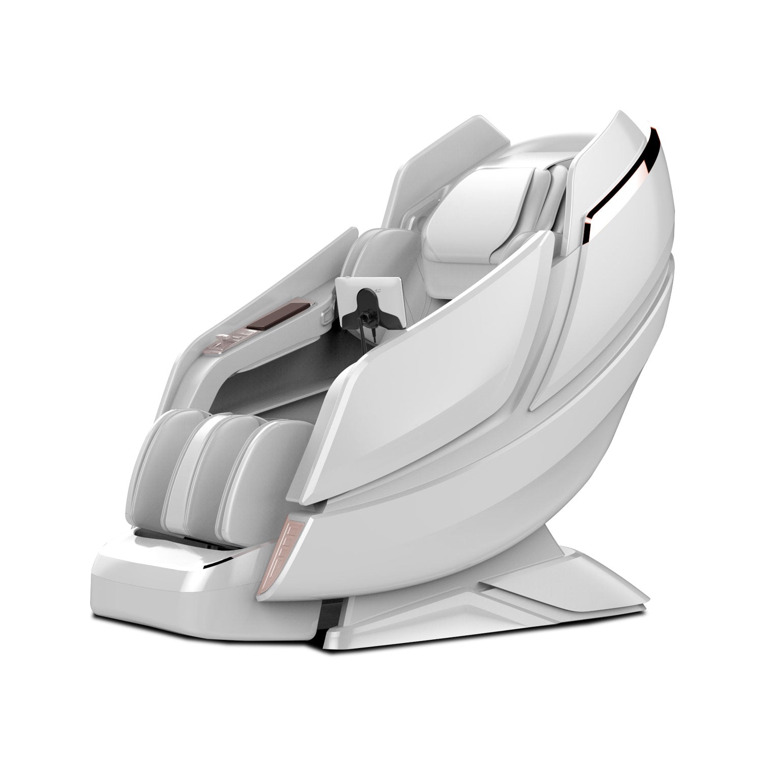 [3rd Batch] [Pre-Order 3-21-2025] Dios Massage Chair <font color=red>8D</font> Dual Core Air Tech Touch Roller SL-track:Dios-1288 White