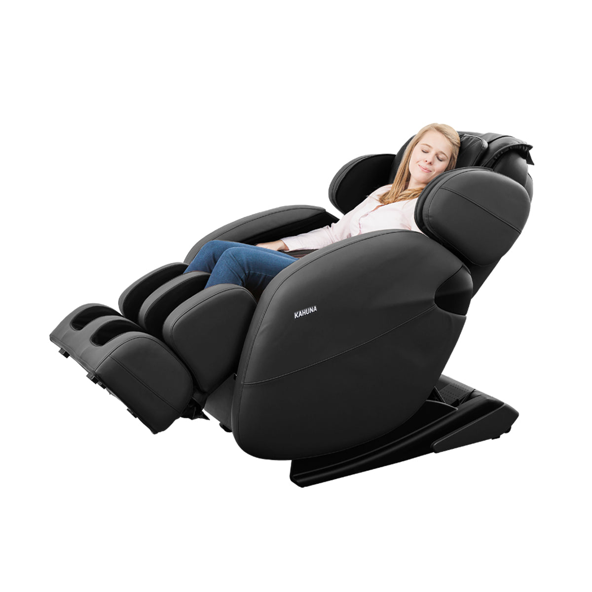 [OPEN BOX A] Kahuna Massage Chair Basic L-track Full-body Kahuna Massage Chair, LM-6800 Black