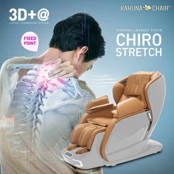 Kahuna Massage Chair 3D+@ Latest Technology SL-Track Auto Extension Kahuna Massage Chair LM-6800T