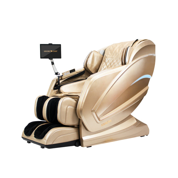 [OPEN BOX, A] 4D Exquisite Rhythmic HSL-Track Kahuna Massage Chair, HM-Kappa Purple/White