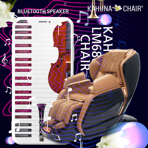 Kahuna Massage Chair 3D+@ Latest Technology SL-Track Auto Extension Kahuna Massage Chair LM-6800T