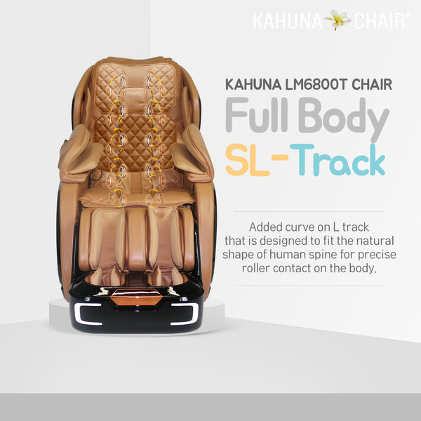 Kahuna Massage Chair 3D+@ Latest Technology SL-Track Auto Extension Kahuna Massage Chair LM-6800T