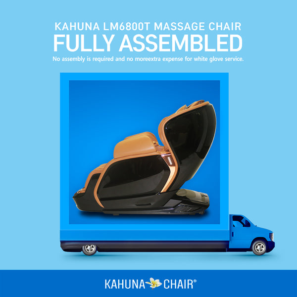 Kahuna Massage Chair 3D+@ Latest Technology SL-Track Auto Extension Kahuna Massage Chair LM-6800T